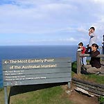 The most easterly point of the Australian mainland