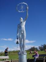 This massive artwork was part of a recent sculpture path to the lighthouse